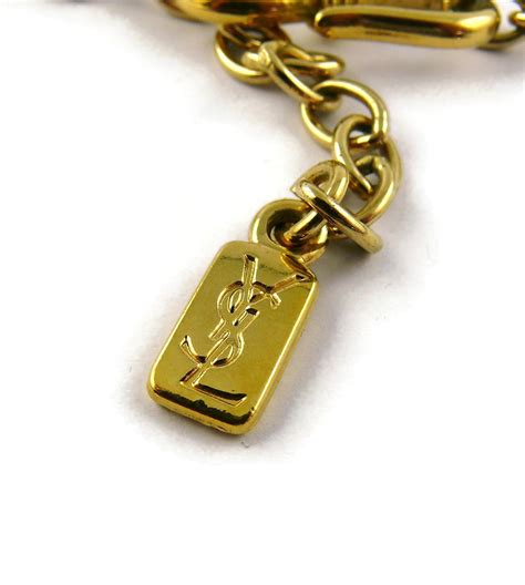 ysl necklaces|ysl padlock necklace.